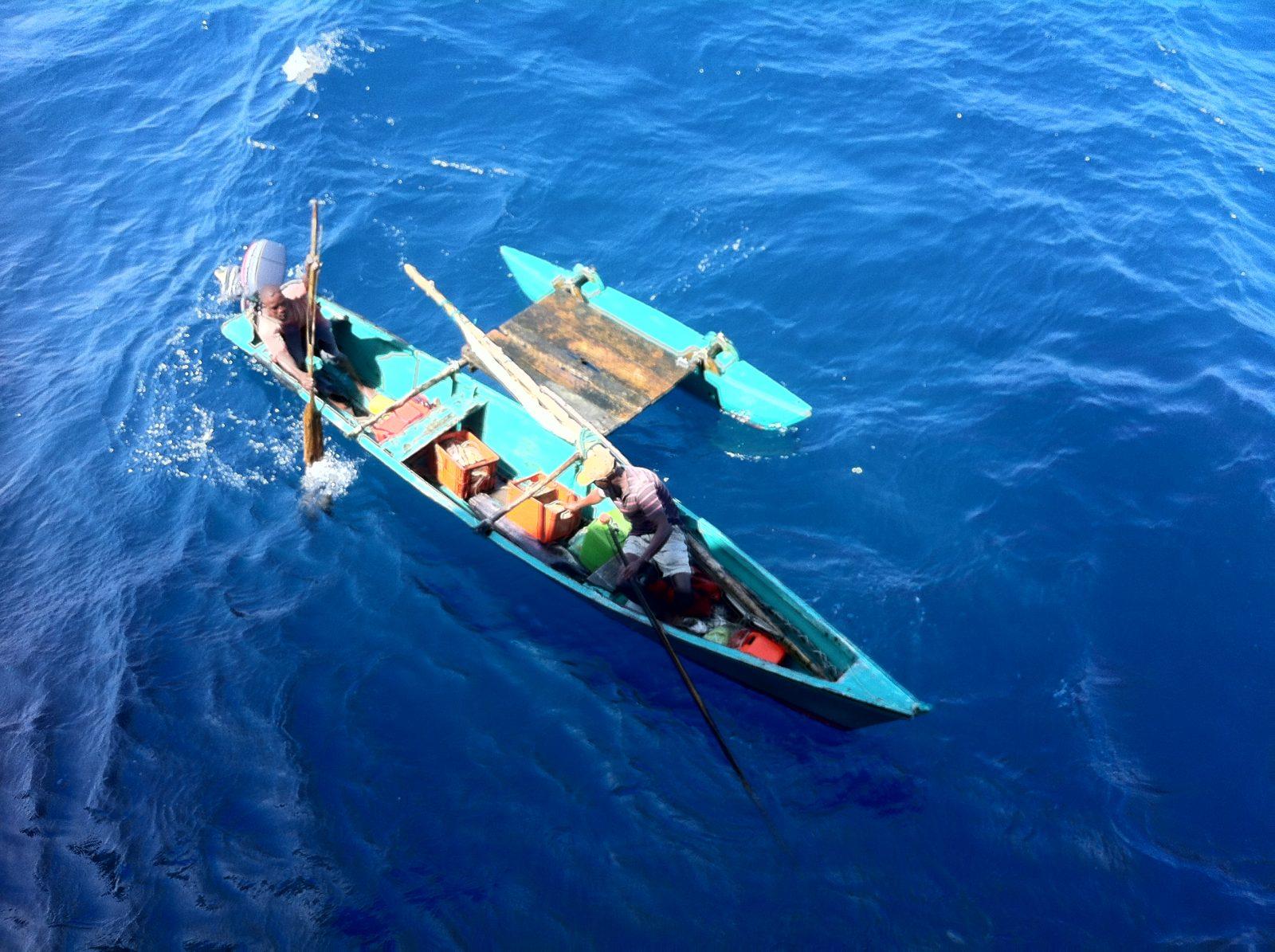 Fischer vor Sao Tomé